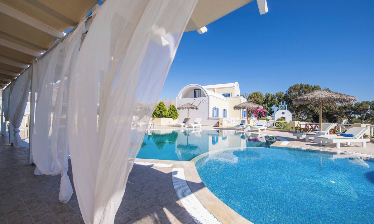 Agios Georgios Apartment | 1-bed Apt at Bella Santorini, Near Perivolos Beach