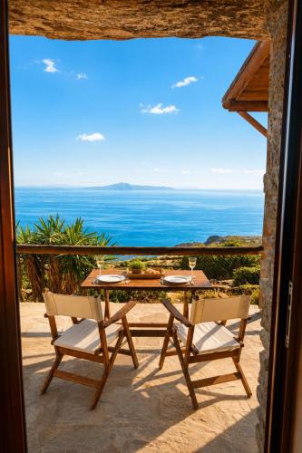 Zaganiaris Apartment | Aegean Stone House - Infinite Sea Views