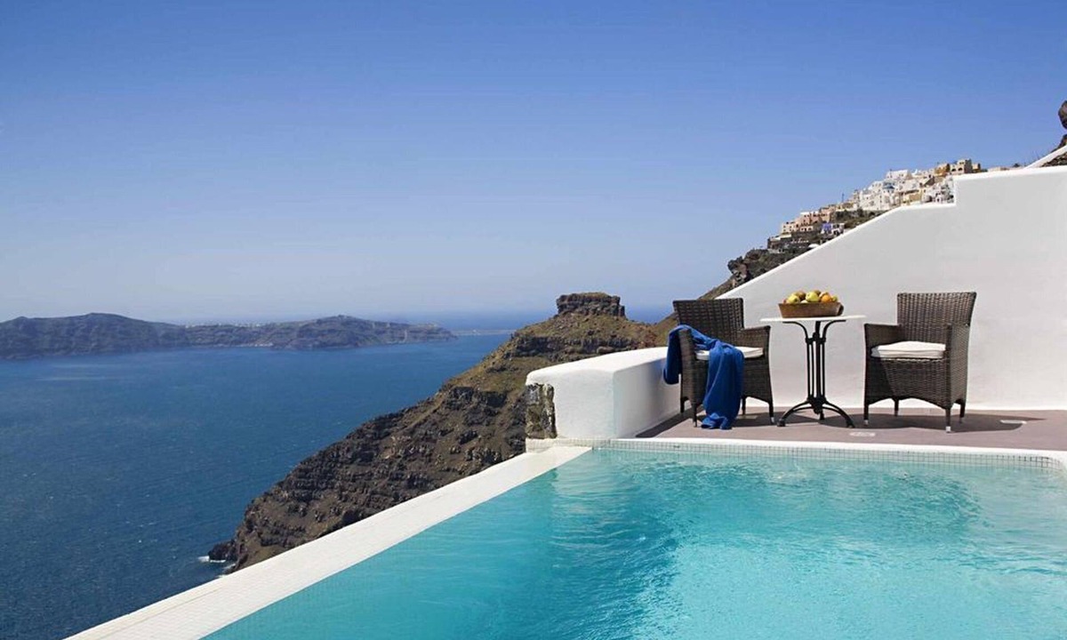 Imerovigli Villa | Amazing Santorini Villa | Villa Moonlight | 1 Bedroom | Infinity Pool & Outdoor