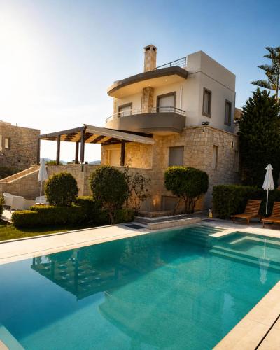 Kato Gouves Villa | Angel's Villa with eco pool