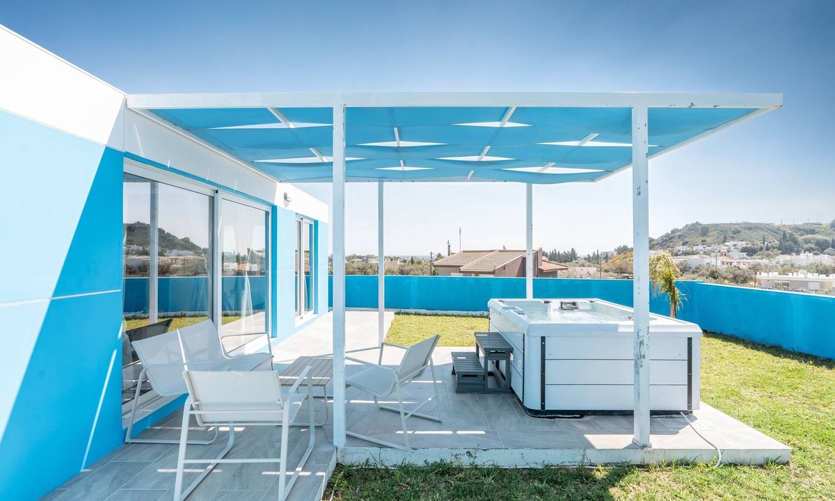 Afandou Apartment | Apartment 'Gr House Eleftheria' with Sea View, Wi-Fi and Air Conditioning