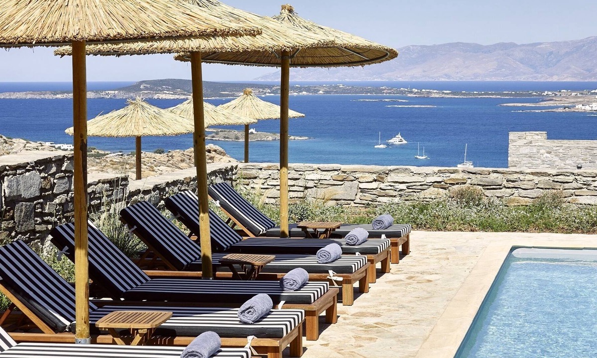 Naousa Villa | Azure - 5 Bedroom Villa Sea View Private Pool