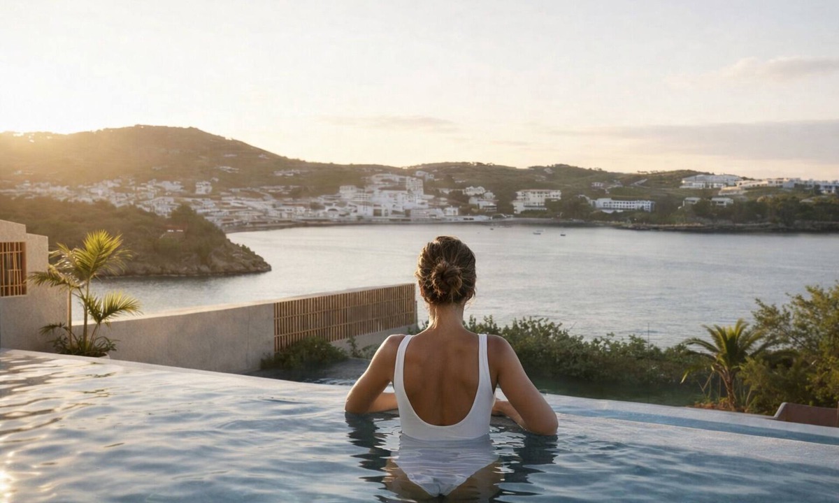 Agia Pelagia Villa | Azure Peak Villa, with Pool, Gym & PlayTent