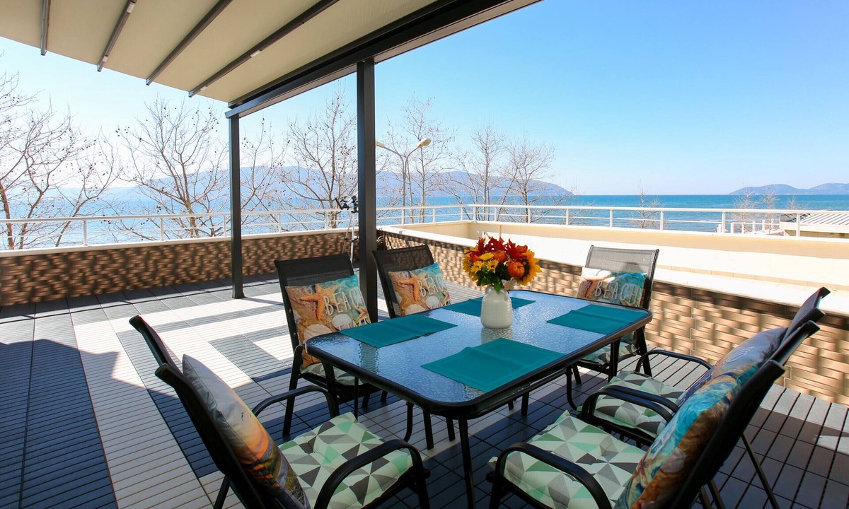 Vlore Apartment | Beach Front Terrace