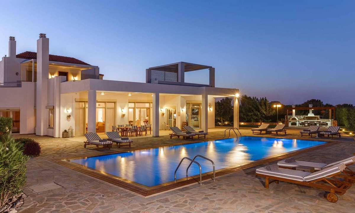 Afandou Villa | Belvedere Beachfront Villa in Afandou