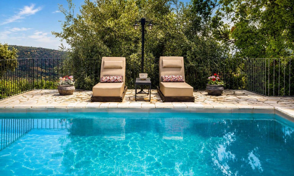 Koumaris Villa | Blue Jasmine Villa - Private Pool and Garden