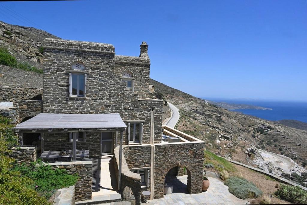 Kardiani Villa | Dioni Tinos, Sea view elegant Villa