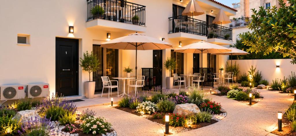 Loutra Edipsou Apartment | Edipsos Inn Garden Apartments