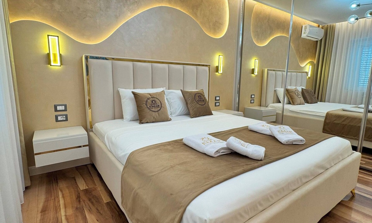 Rade Apartment | Emar Luxury Apartment-Modern,Bright & Spacious Stay in Central Durres (Sleeps 4)