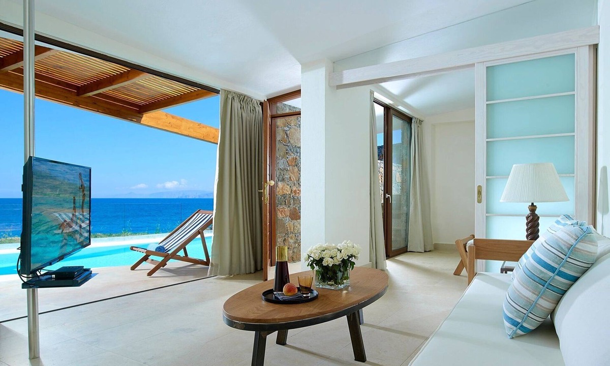 Agios Nikolaos Town Villa | Exclusive Crete Villa | Artemis Suite Villa | Private Pool | Ocean Front