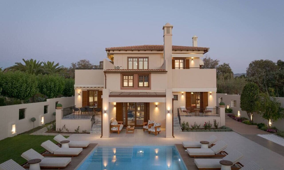 Pigianos Kampos Villa | Family Villa w/Heated Pool, Walk to the Beach