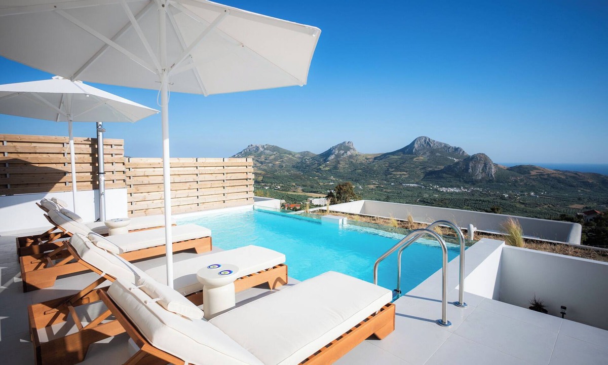 Agios Vasileios House | Hillside Villa with Private Pool & Panoramic Views | Plakias & Preveli
