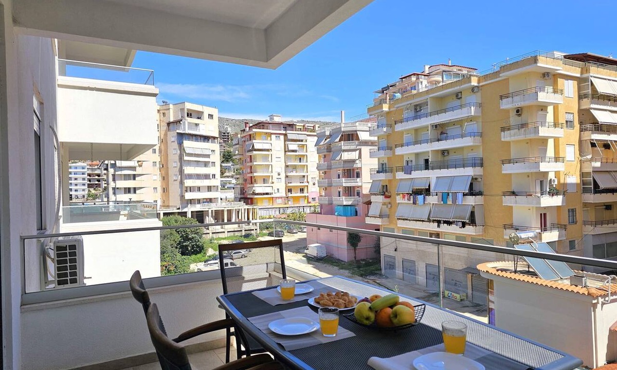 Kodrra Apartment | Holiday Apartment In Saranda - 003 With Balcony, Sarandë, Albania
