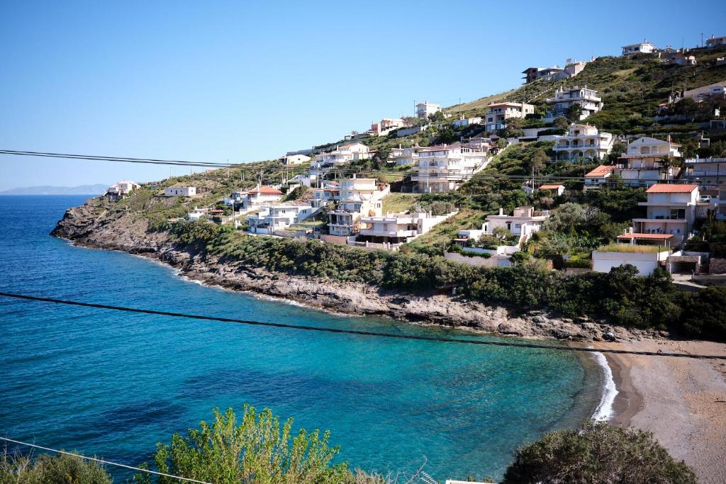 Lavreotiki House | House with Majestic Sea View Top Floor