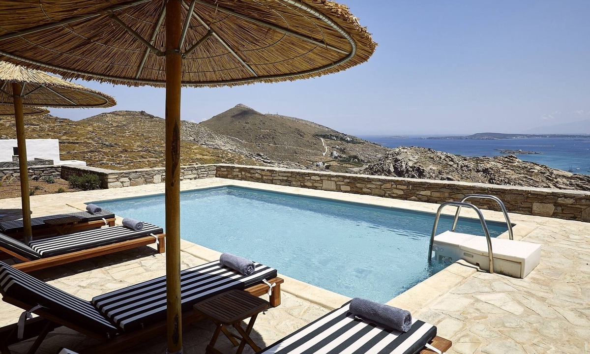 Naousa Villa | Indigo 4 Bedroom Villa Sea View Private Pool
