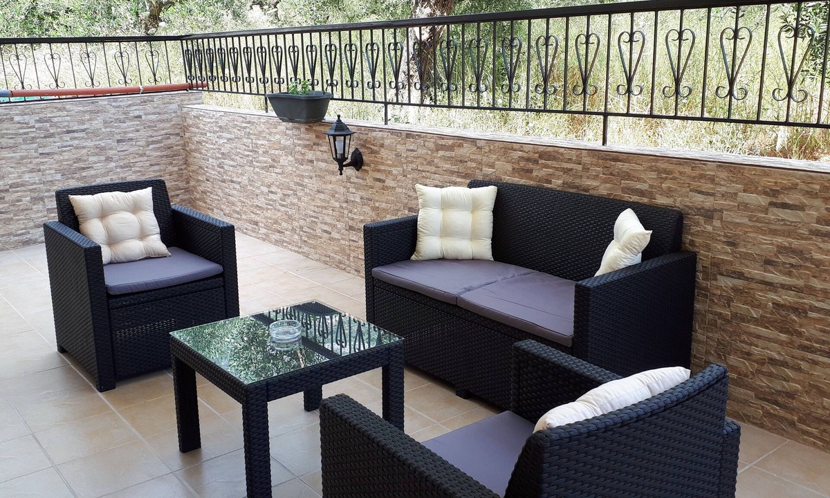 Paralia Vergas Apartment | Katerina Apartments . One-Bedroom Apartment with Mountain View