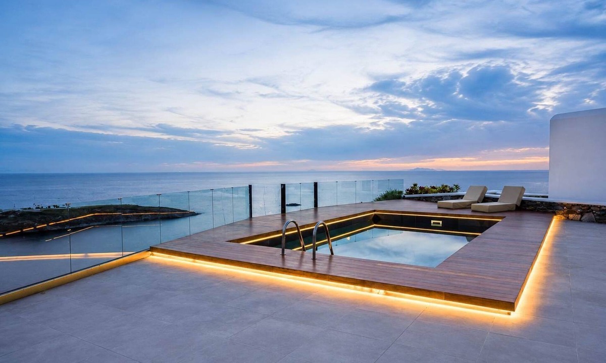 Kithnos Villa | Kythnos Sea View Pool Villa Cycladic Luxury Design