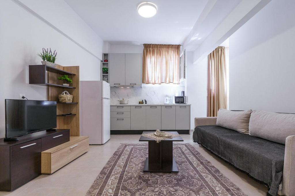 Neapoli-Sykies Apartment | Le Alex, Bright & Modern Escape near CityCenter