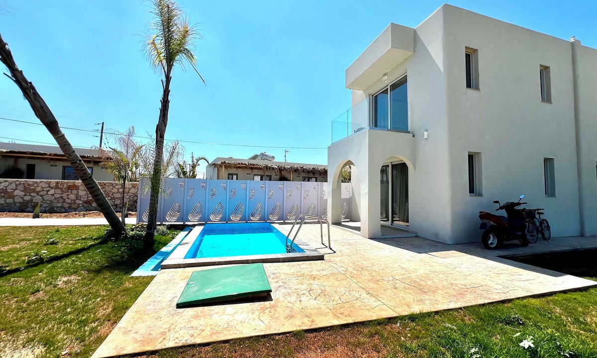 Haraki Villa | Le palme Beach Rhodes- Mountain View Pool Villa