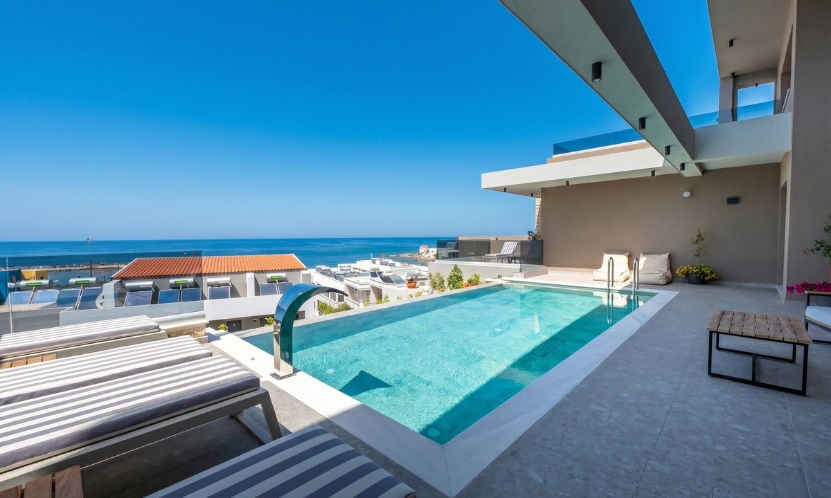 Kato Galatas Villa | Lusol Seafront Villa II-Free* Heated pool, 100m Sea