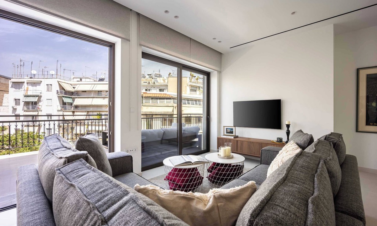 Pangrati Apartment | Luxurry 2BR Penthouse in Pangrati | Huge Balcony