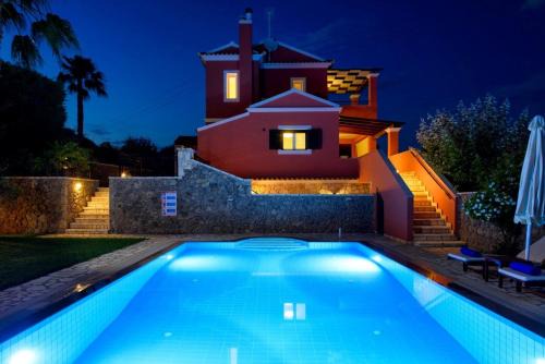 Dassia Villa | Luxury Corfu Villa - Villa Rose - Private Pool - 4 bedrooms