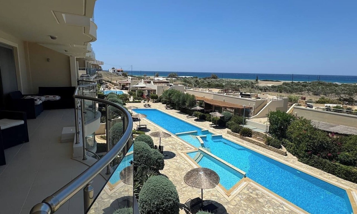Makry Gialos Apartment | Luxury Loft,Pools, Sea Views,100SQM!