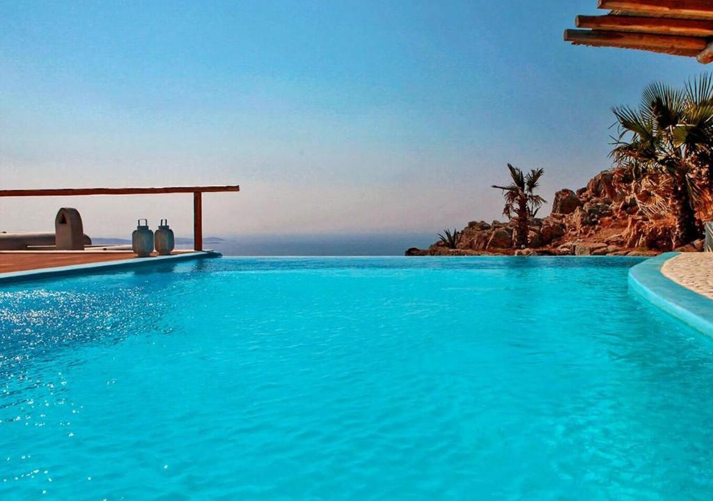 Fanari Villa | Luxury Mykonos Villa Sunkissed Villa Private Pool Kastro