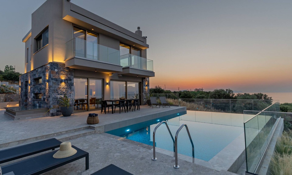 Atsipópoulon Villa | Luxury Villa Onyx - With Private Heated Pool