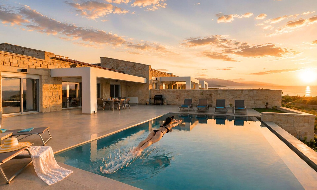 Dramia Villa | Marea Villa Heated Pool