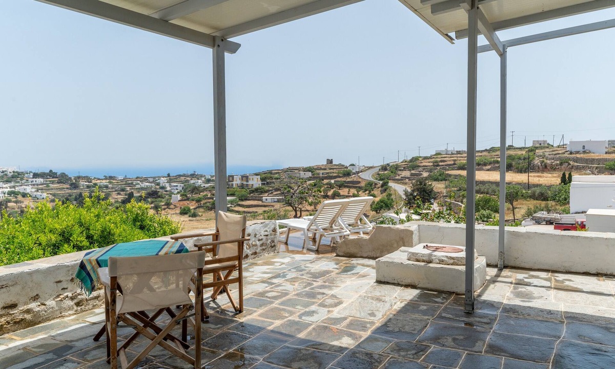 Sifnos Apartment | Marino's Country House 1 Apartment with Sea View, Wi-Fi, and Air Conditioning