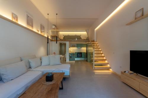 Alepou Apartment | Mezzanine - Designer Loft near Corfu Town