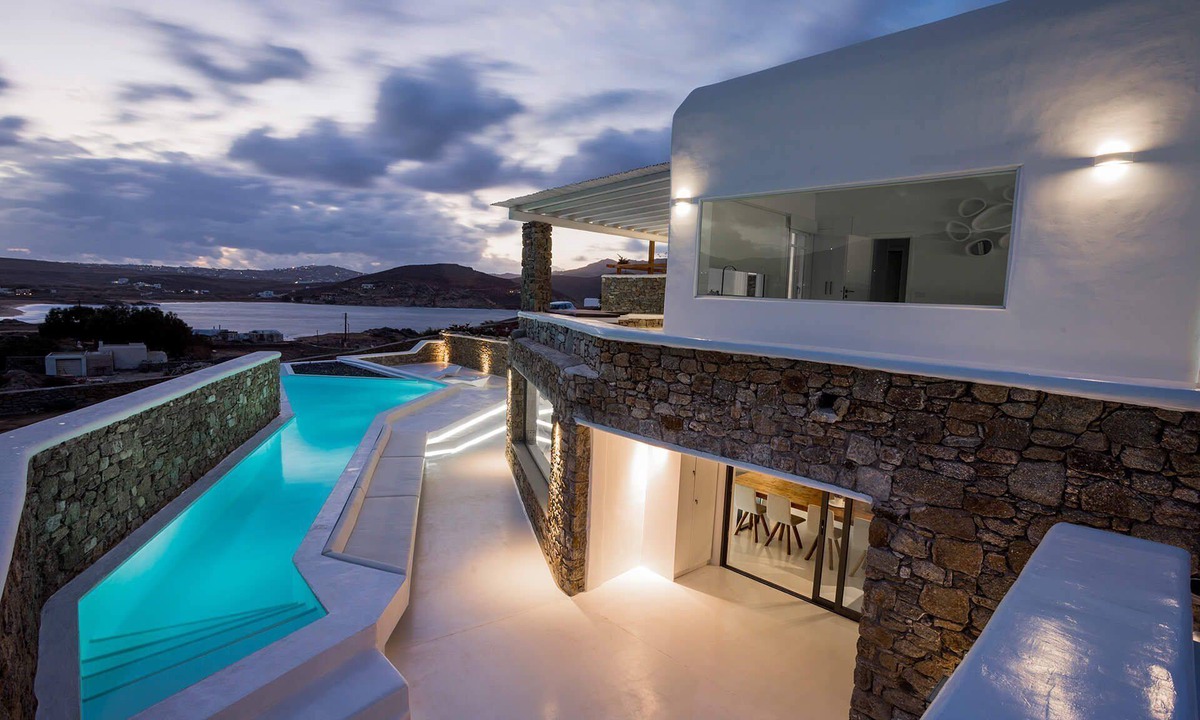 Ftelia Villa | My Rental Homes - Villa Neptune - 150 meters from the sea - with private pool