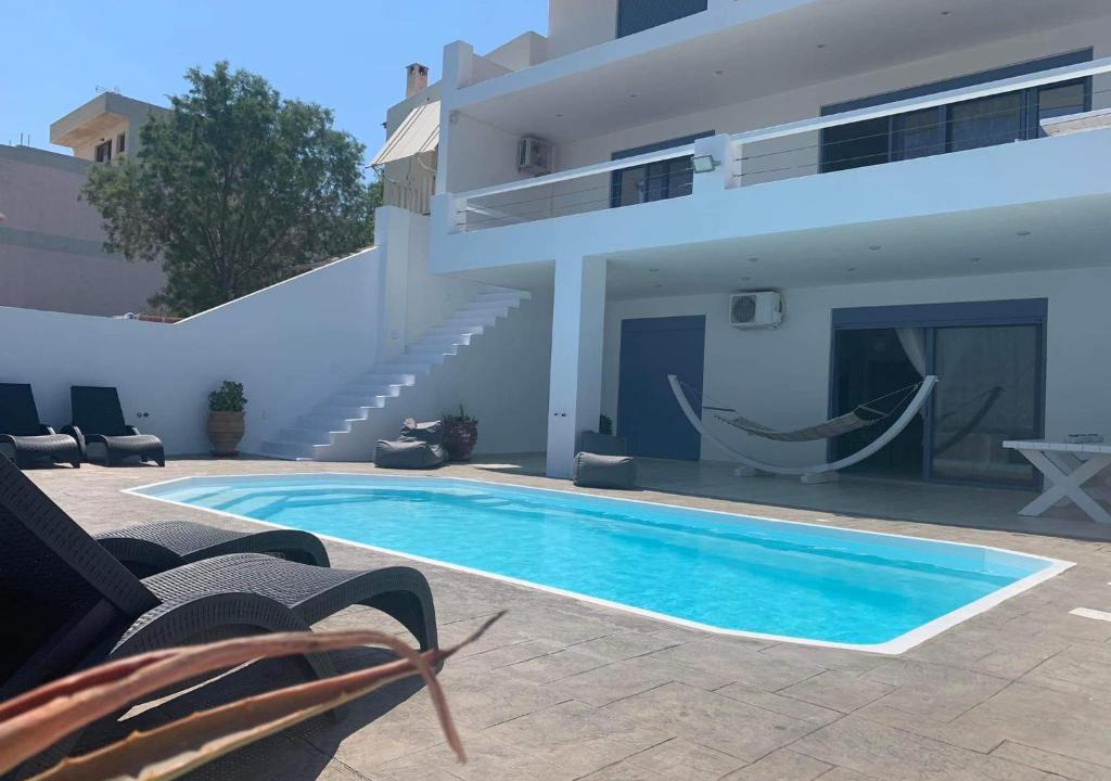Kontos Villa | NV seafront Villa with private pool & NV seafront luxury suites no pool acces - Aegina