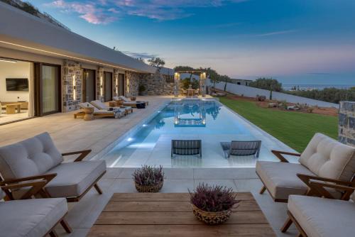 Vathianos Kampos Villa | Olea Hill - Villa Cave with Heated Pool, by Estia