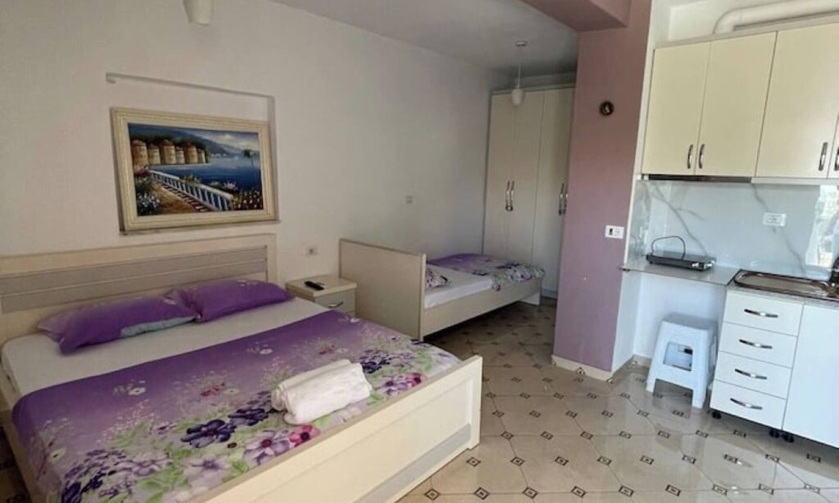 Ksamil Apartment | Olympia Cozy Room with a Big Balcony
