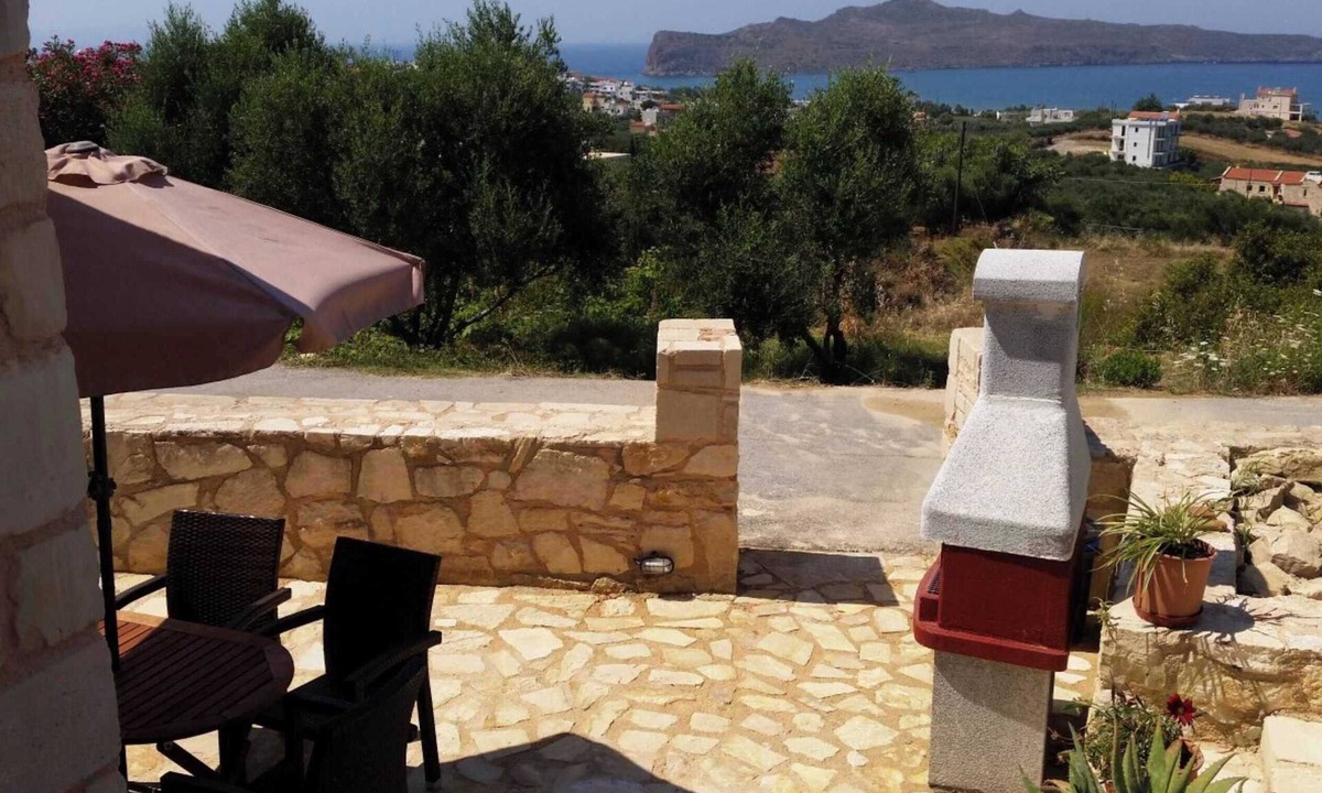 Kato Stalos Apartment | Pantanassa Villas - Clio apartment with Sea view