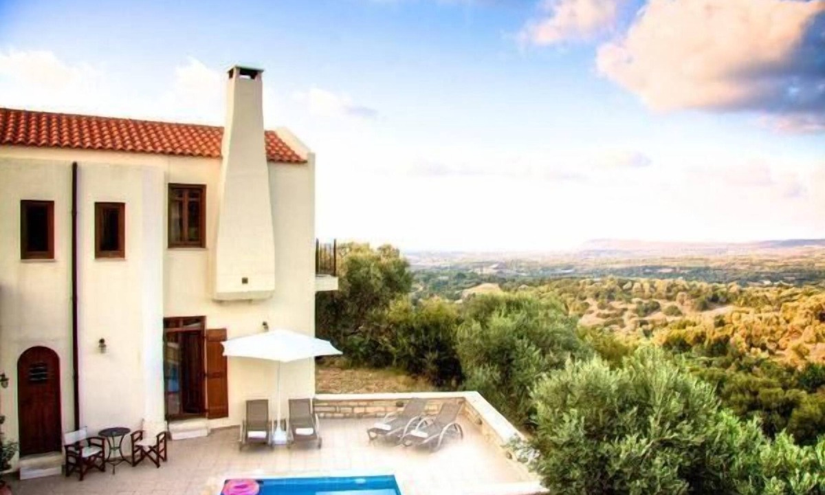 Kapsaliana Other | Pleasant house with barbecue, Pool and Terrace