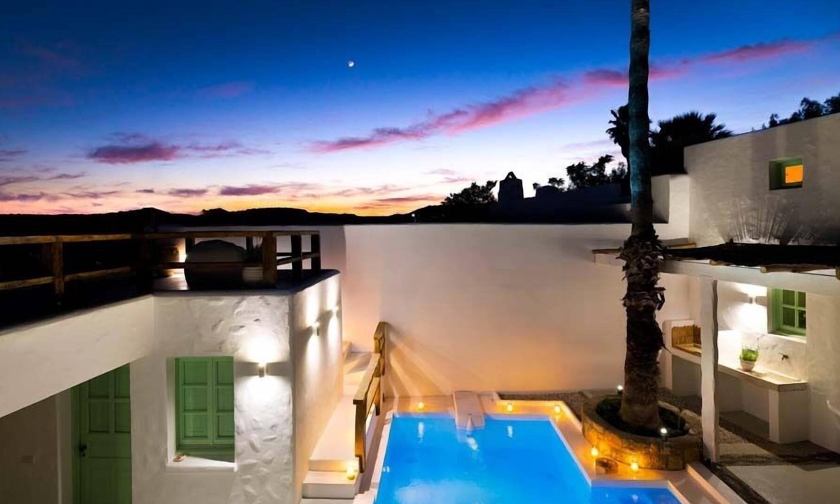South Rhodes Villa | R 5035 Villa Gellert with Brick Built BBQ, Oven & Dining Facilities.