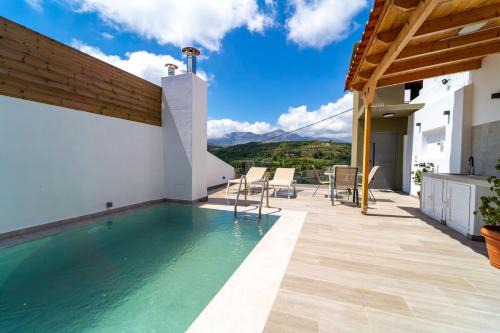 Ayios Thomas Apartment | Riza apartment vith pool and Mountain View 2