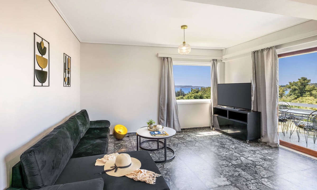 Vouliagmeni Apartment | Seaside Secret Sea View Two Bedroom Apartment by BluPine