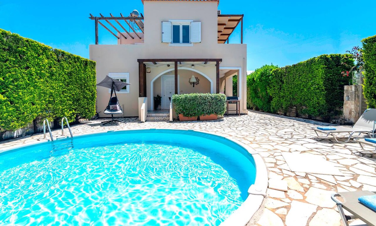 Almyrida Villa | Seaside Villa Konaki★200m to the beach★Pool★No car needed