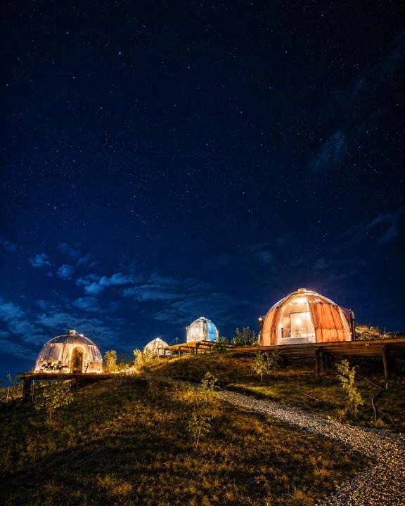 Korce Hotel | Sky Dome - Alushllari's Farm