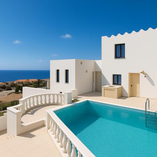Piskopiano Apartment | Sleeps5 - Pool - BySea - Garden - Parking - PetOK