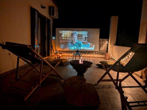 Akrata Villa | Spacious Family Villa with Outdoor Cinema & Sea View