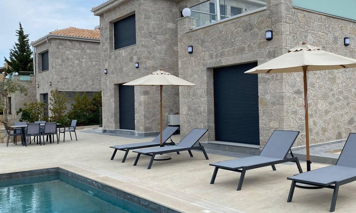 Spanokhorion Villa | Stone Crafted Luxury Villas - Villa Niki