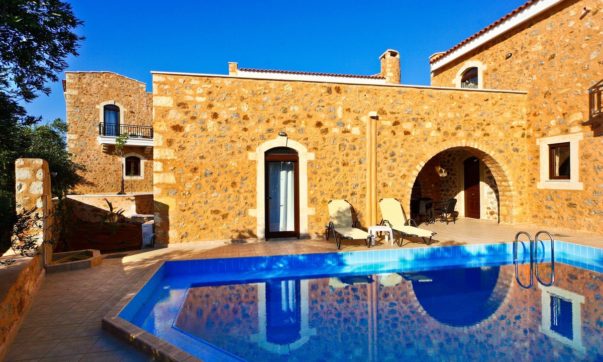 Apokoronas Villa | Stone villa with private pool