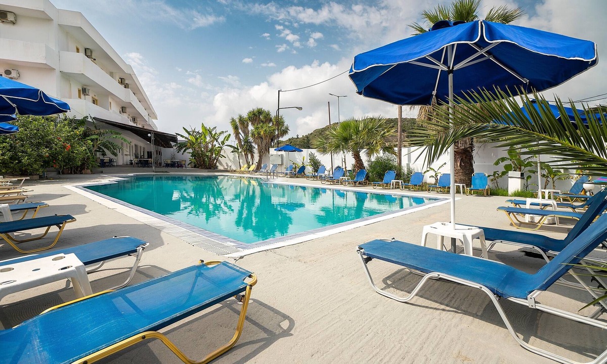 Faliraki Apartment | Studio Apartment 'Sotirakis Economy Room 35' with Mountain View and Air Conditioning