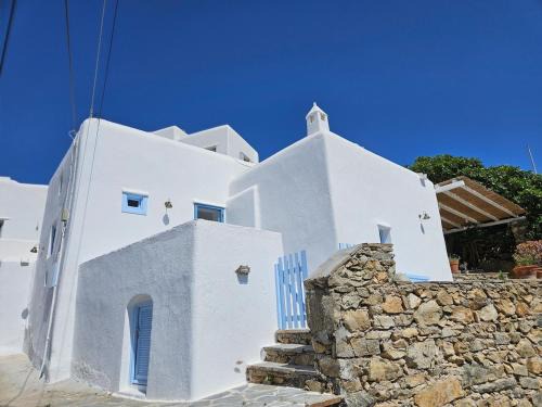 Ano Mera Villa | Stylish Traditional Village Stone House with Garden - Mykonos