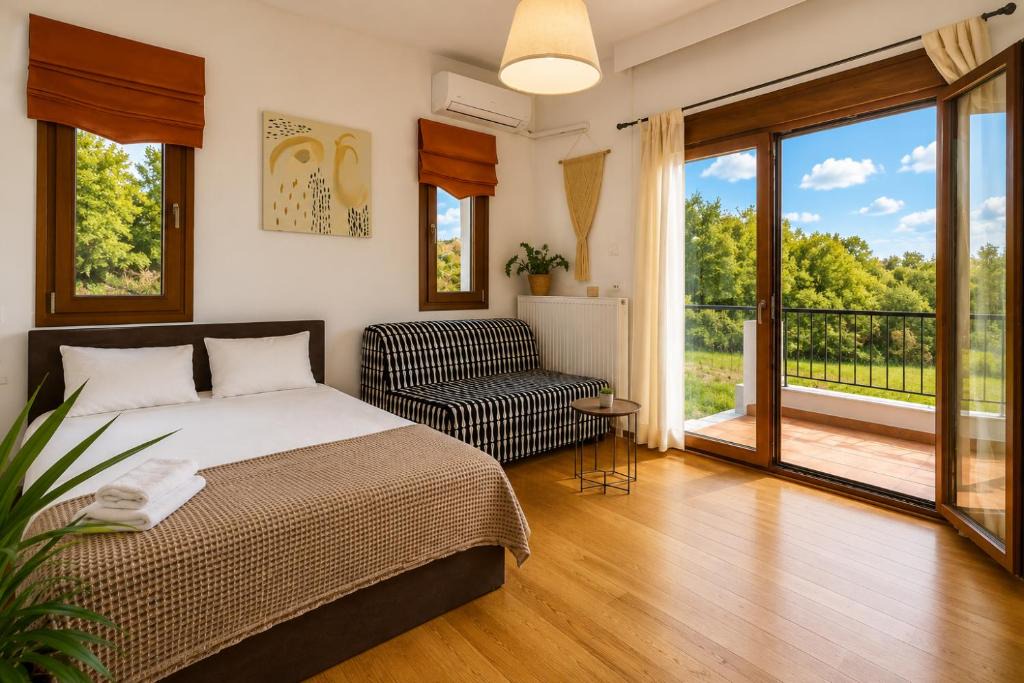 Serres Apartment | Suite Acropolis Serres Parking EV Next to Center